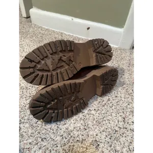 Women's Side 8 Boots Faux Suede Tan Brown Ribbed Mid-Calf Pull On Stretch thumbnail 8
