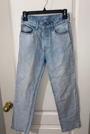 Brandy Melville Light Wash Denim Jeans thumbnail 1