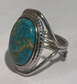 Adjustable Turquoise Ring thumbnail 1