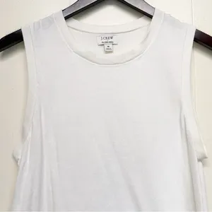 J.CREW Factory Sweater Shell White Medium thumbnail 5