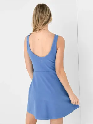 Beyond Yoga Spacedye Movement Dress Scoop-Back Mini Dress Size Large thumbnail 2