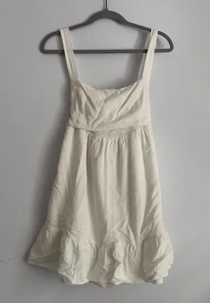 Altar'd State white mini dress thumbnail 1