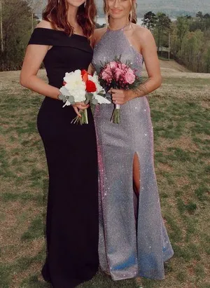 Sherri Hill 52481 Halter Prom dress thumbnail 1