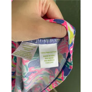 Lilly Pulitzer Blythe Swing Dress Size Small Casa Azul Pima Cotton Resortwear thumbnail 6