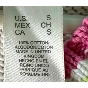 Liz Claiborne Sweater Vest Size S White Sleeveless V-Neck Preppy Vintage Y2K thumbnail 4
