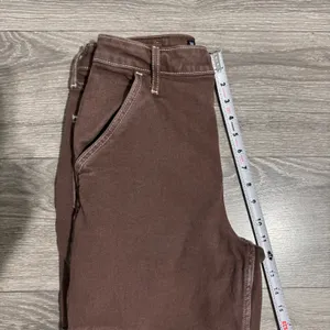 Hollister Ultra High-Rise Dad Jeans‎ Brown Cargo Contrast Stitch 3R W26 L31 thumbnail 9