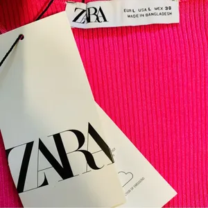 Zara Women‎ Bloggers Favorite Pink Sleeveless Knotted Waist Knit Top Size Large thumbnail 12