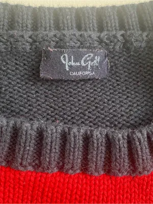 J GALT striped pullover sweater Red Size undefined thumbnail 8