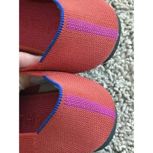 Rothy's Sunset Red‎ Loafer Flats Size 7 Retired Color Slip On Comfort Walking thumbnail 12