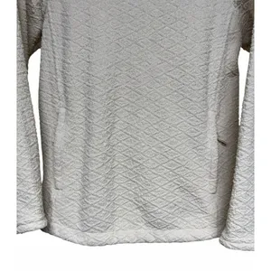 Patagonia‎ Diamond Capra Hooded Sweatshirt Cream Women's Size Small thumbnail 5