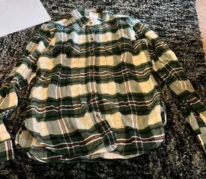 American eagle small plaid flannel‎ thumbnail 1