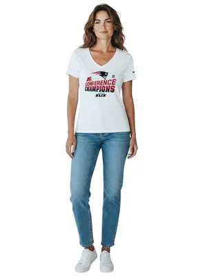 🔃Nike New England Patriots Conference Champions Tee Shirt thumbnail 2
