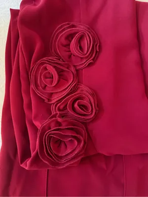 Amanda Uprichard x REVOLVE Wolfe Gown in Carnelian Red Formal Maxi Dress small thumbnail 6