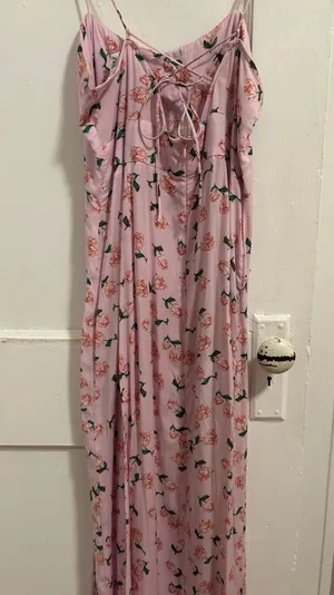 ZARA Midi Floral Dress thumbnail 3