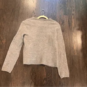 Vintage 1990s Ralph Lauren Gray Wool Sweater thumbnail 9