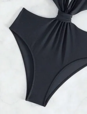 Cut out one piece bikini- shein thumbnail 6