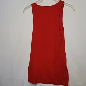 PINK - Victoria's Secret red I love tank top sz Medium thumbnail 4