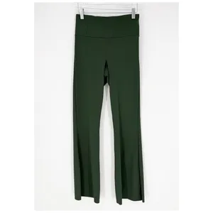 NWT Yitty High Rise Flared Active‎ Leggings Women's Size S Green Gym Girl thumbnail 2