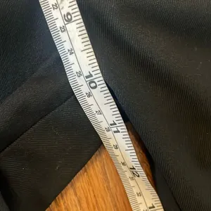 Urban Outfitters black high rise seam front flared pant 0 thumbnail 7