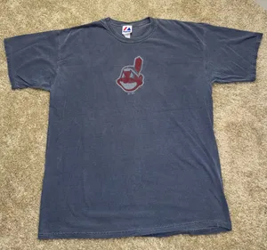 Cleveland Indians Majestic T-Shirt thumbnail 1