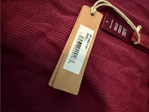 NWT SKIMS Wine Body Shaping Stretch Ribbed Modal Maxi Dress L Kim Kardashian thumbnail 7