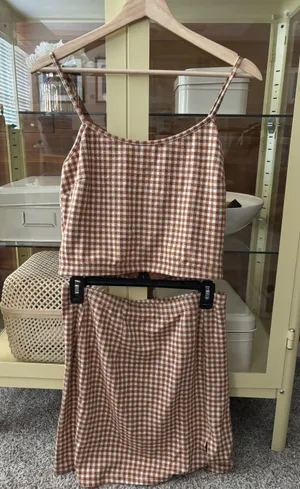 Forever 21 Matching Gingham Set thumbnail 1