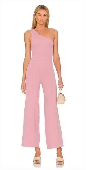 Free People Waverly Jumpsuit in Lilac Wine Medium thumbnail 1