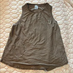 Alia Brown Relaxed Tank Top Sleeveless thumbnail 1