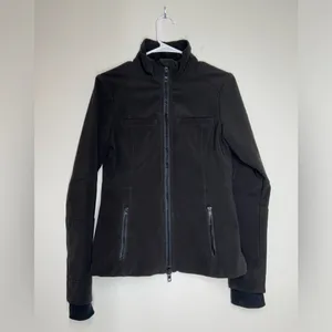 Roots outdoors softshell jacket women’s size S black full zip long sleeve‎ thumbnail 6