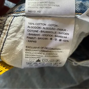 Levi's High Waisted Straight‎ Jeans size 25 thumbnail 6