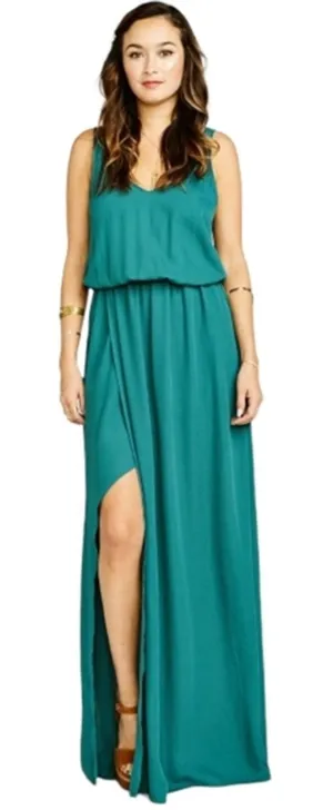 Show Me Your Mumu Dress Large Green Crisp Kendall Sleeveless‎ Formal NEW thumbnail 1