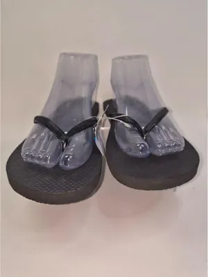 Black Flip Flop Sandals - Size M Men New with Tag thumbnail 3
