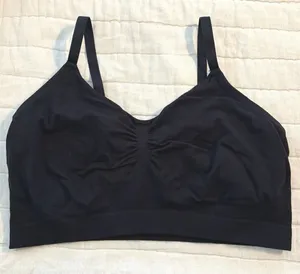 Kindred Bravely Size XL Regular Bralette Postpartum Maternity Wireless Black thumbnail 1