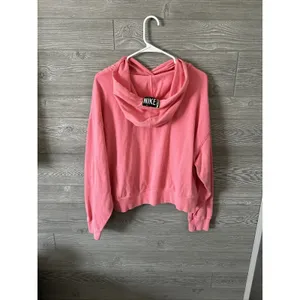 NIKE Centre Swoosh Hoodie Pink Pullover Womens M‎ thumbnail 5