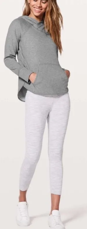Lululemon Time Out Hoodie Heathered Bleached Coral / Heathered Medium Grey 6‎ thumbnail 1