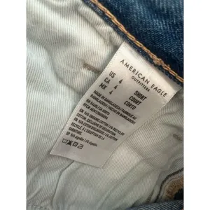 American Eagle‎ Women's Mom Jeans Size 4 Blue High Rise Relaxed Fit thumbnail 7