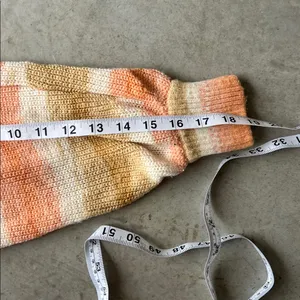 URBAN OUTFITTERS Uo Stella‎ Slouchy Pullover Sweater In Neutral Multi Sz S ♣️ thumbnail 6