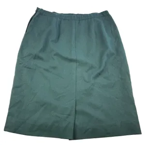 Pendleton Wool Skirt Size 32" Waist @Medium Pencil‎ Lined Green Preppy thumbnail 3