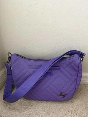 NWT Lug Harmony Matte Luxe VL Crossbody Bag In Purple thumbnail 2