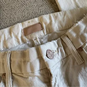 MOTHER DENIM The Looker Cream For A Day‎ Jeans Size 26 thumbnail 2