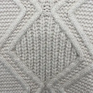 Caslon Women’s Chunky Cable Knit Turtleneck Sweater Size Medium NWOT thumbnail 7