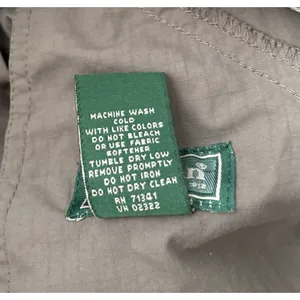 LL Bean Ripstop Shorts Womens Size 16 Taupe Nylon Hiking Gorpcore Granola Girl thumbnail 7