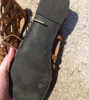 Brown Lace Up Sandals Size 9 thumbnail 3