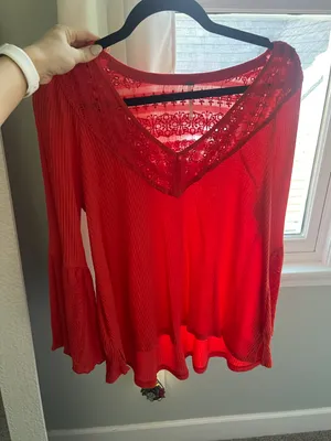 Free People Long Sleeve top thumbnail 1