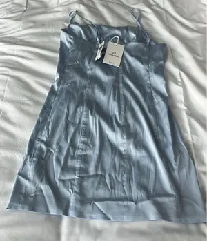 Sunday Aritzia Best Dress Mini Blue  thumbnail 4