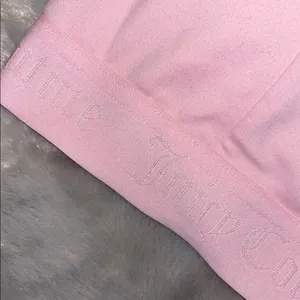 Juicy Couture Pink Bralette L | Logo Band | Soft Stretch Sleepwear thumbnail 4