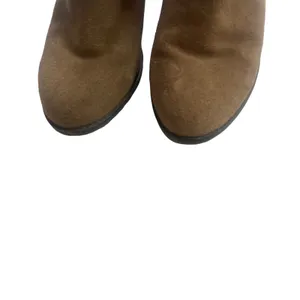 White‎ Mountain Women's Size 6.5 M Cow Suede Brown Ankle Booties Boots thumbnail 3