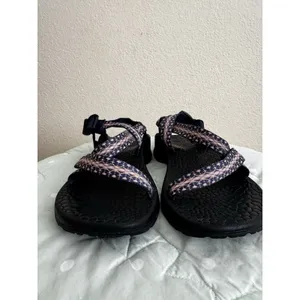Chaco Black/Pink/Blue Strappy Sandals Women's US 11 Synthetic Adjustable thumbnail 14