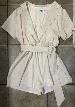 Princess Polly Ivory Romper  thumbnail 1
