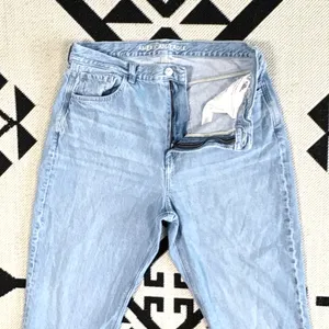 American Eagle x The Jeans Redesign Mom Jean in Washed Blue Size 14 thumbnail 10